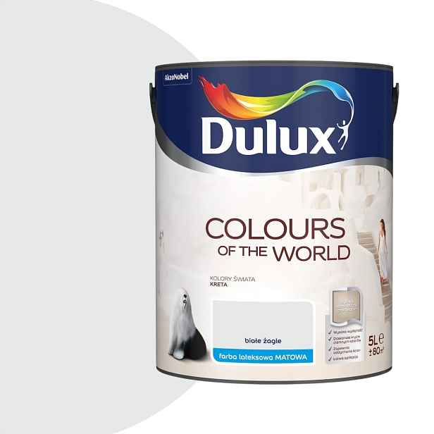 Dulux Barvy světa 5L Bílé plachty