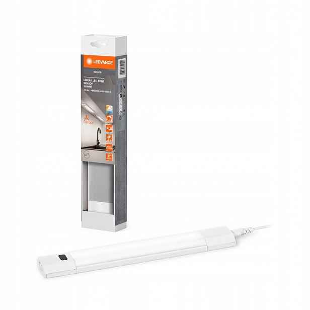 Led podskříňková lampa s nábytkovým senzorem pohybu 4W 290lm Cct 30 cm