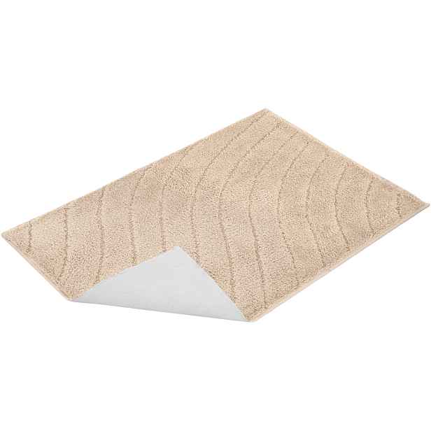 Livarno® Koupelnová předložka, 60 x 90 cm (Vlna/béžová)