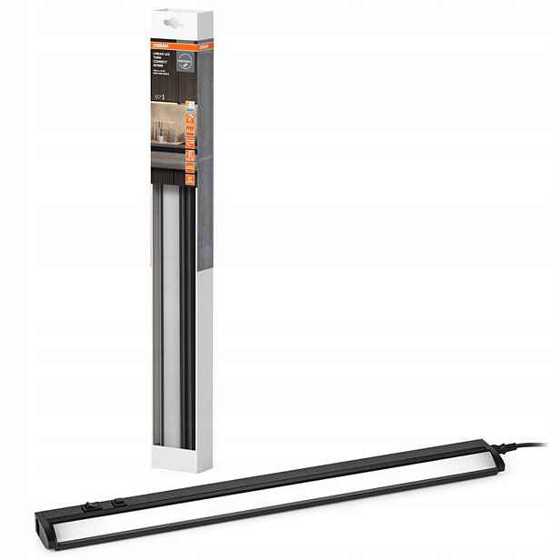 Nábytková lampa Led Stmívatelná 10W Cct 620lm Černá Linear Osram
