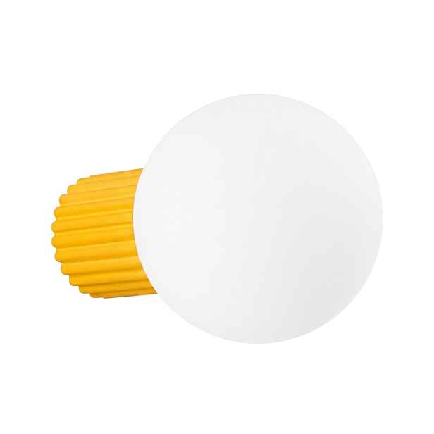 Sollux Lighting nástěnné svítidlo Halo do koupelny žluto-bílé 1xG9 8W IP44