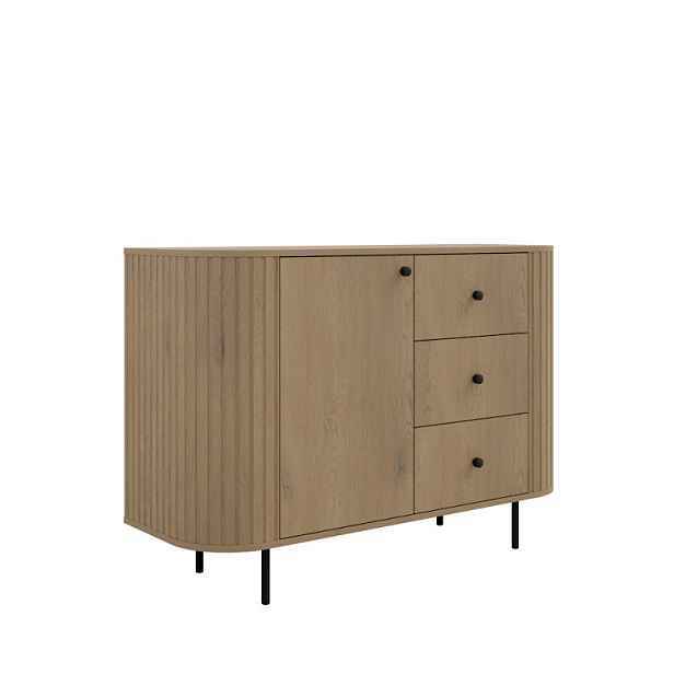 ArtLemp Komoda VAOLIA 1F3S | dub cremona
