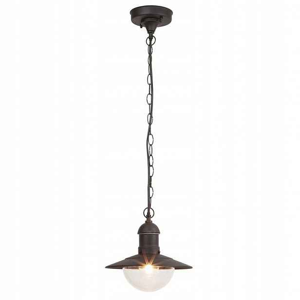 Industriální venkovní závěsná lampa na terasu