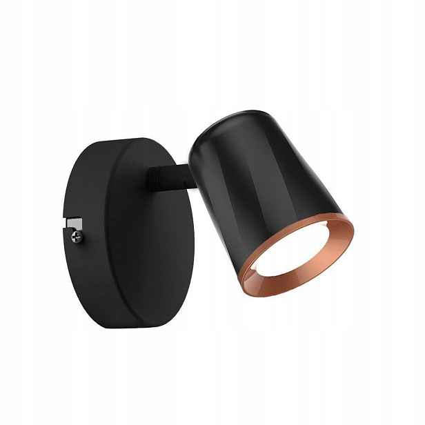 V-tac Nástěnné svítidlo 5W Led černé VT-806 3000K 540lm