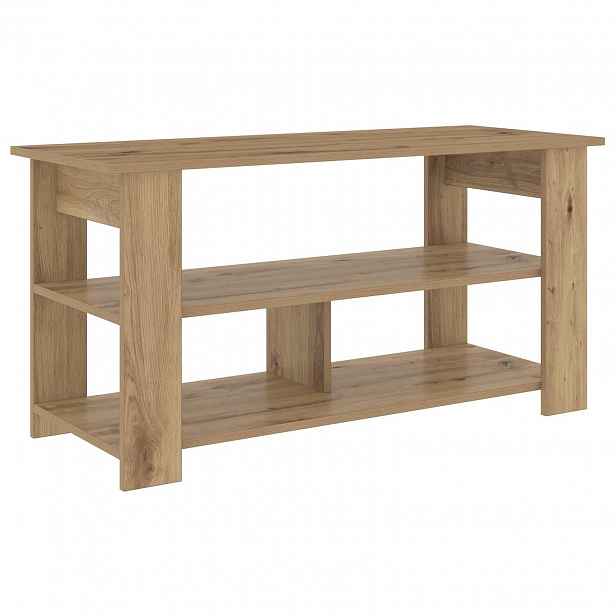 vidaXL Stojan na TV 100 x 40 x 50 cm Artisanový dub