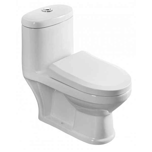 Aqualine - WC kombi, dětské, vario odpad, bílá PT520
