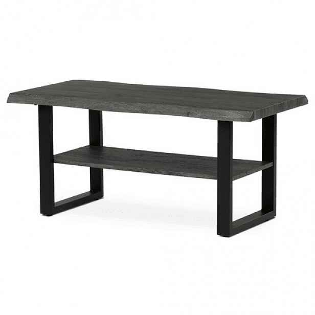 Konferenční stolek Autronic 120x60 cm šedá MDF CT-F4212 GREY