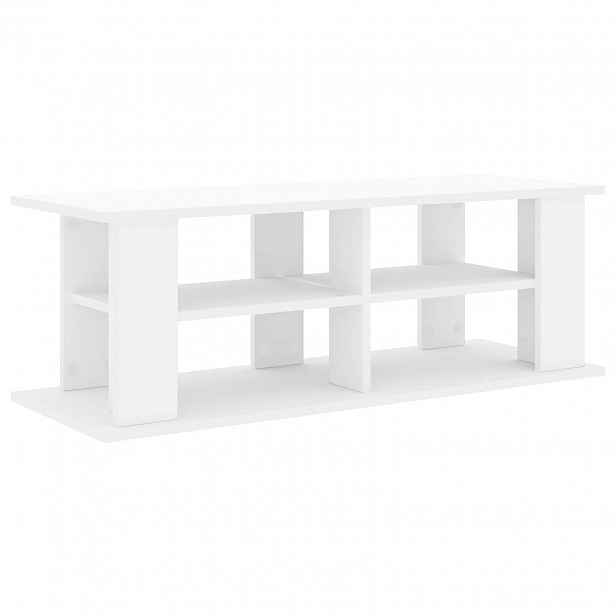 vidaXL Stojan na TV Bílá 96 x 35 x 33,5 cm