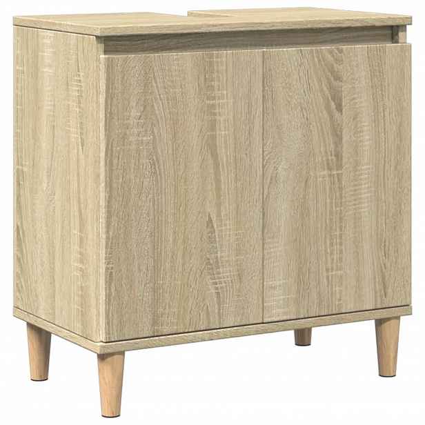 vidaXL Skříňka pod umyvadlo dub sonoma 58x33x60 cm kompozitní dřevo