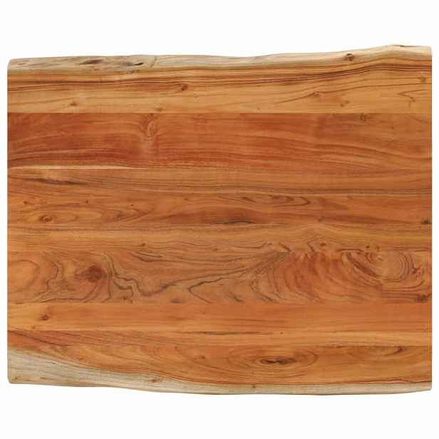 vidaXL Stolní deska 90x80x3,8 cm obdélníková masivní akácie živá hrana