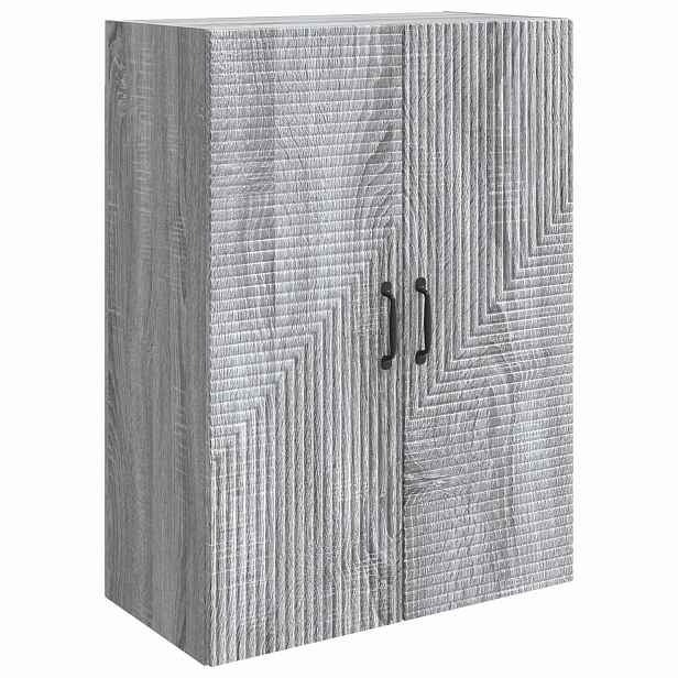 vidaXL Nástěnná skříň Šedý Sonoma 66 x 34,5 x 90 cm Kompozitní dřevo