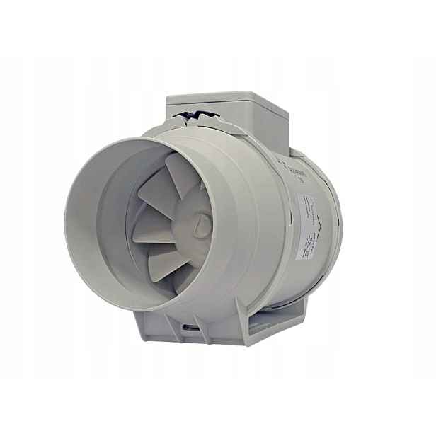 Axiální kanálový ventilátor max 1405 m3/h TB250 dvourychlostní kuličkové ložisko