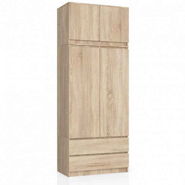 RAUMHIRSCH FURNITURE SKŘÍŇ na oblečení Dub Sonoma 234/90/51