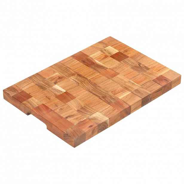 vidaXL Prkénko na krájení potravin 50 x 34 x 3,8 cm masivní akácie