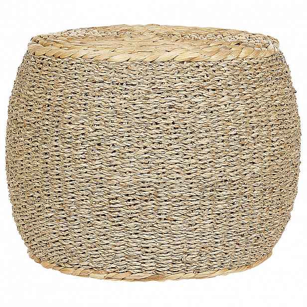 Beliani PUF Mořská tráva Béžový Haiphong