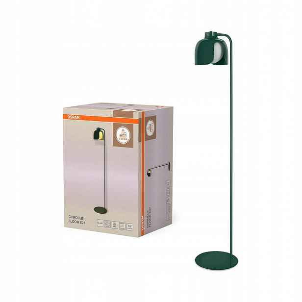 Stojací podlahová lampa E27 Dekorativní zelená Decor Osram
