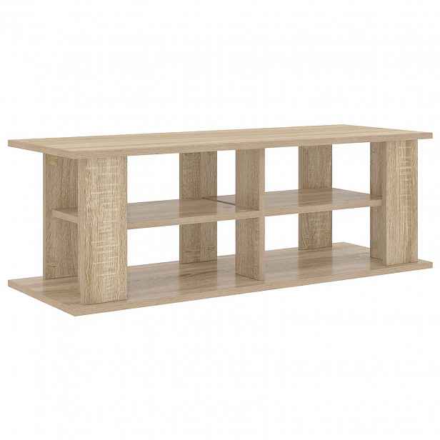 vidaXL Stojan na TV Sonoma dub 96 x 35 x 33,5 cm