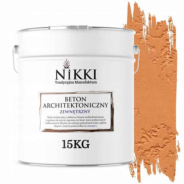 Dekorativní architektonický beton venkovní 10 m2 15 kg karamelový F596