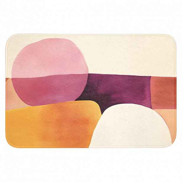 OnlyWow WC PŘEDLOŽKA Tvary - abstraktní - barevné 90x60 cm