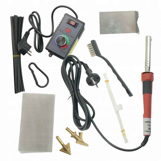 Páječka na plast Hot Iron 150W Sada regulátoru výkonu Akcesoria Sítě