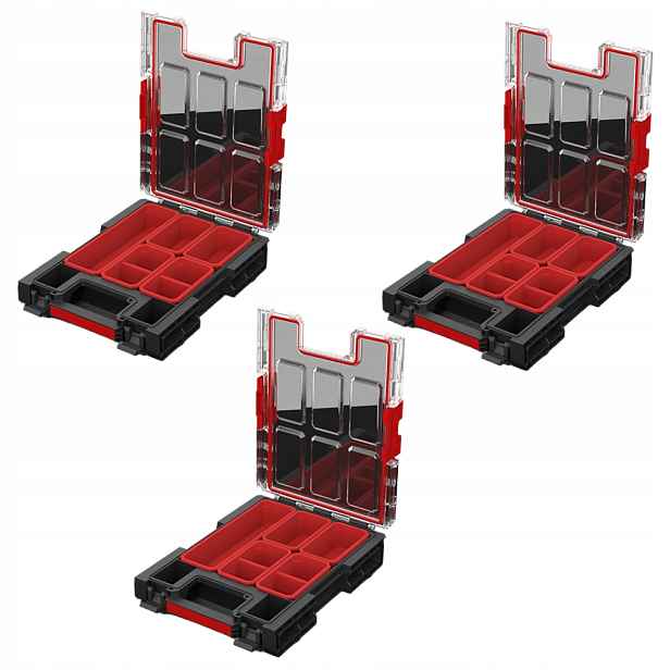 Qbrick System One M 2.0 organizér plastový box na nářadí 2,5 l x3
