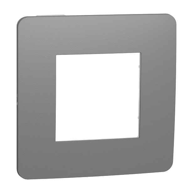 Rámeček Schneider Electric Unica Nová jednonásobná dark grey, bílá