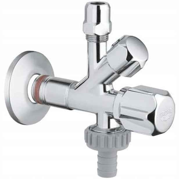 Splachovací tlačítko pro Wc Grohe, stříbrné