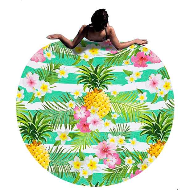 Tutumi Plážová osuška Ananas 150 cm