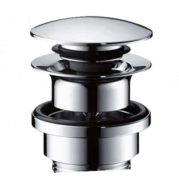 Hansgrohe - Odtoková souprava Push-Open, chrom 50100000