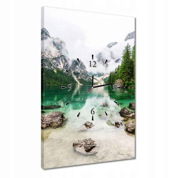 Hodiny 40x60 Horské jezero