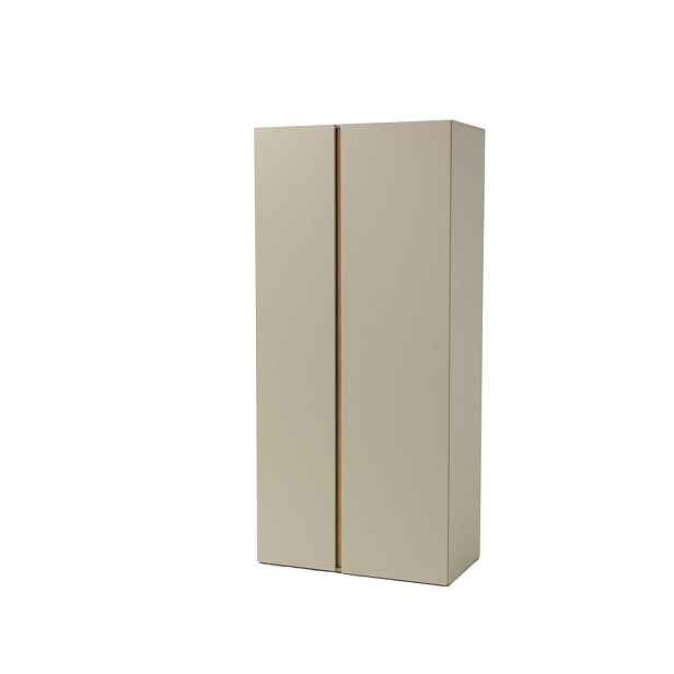 MASSENO ŠATNÍ SKŘÍŇ S OTOČNÝMI DVEŘMI MURO, 90/195/50 cm 2dveřová, zelená