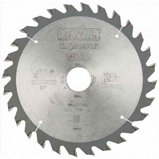 DeWALT - Pilový kotouč na dřevo 184x16 mm, 40 zubů DT4063