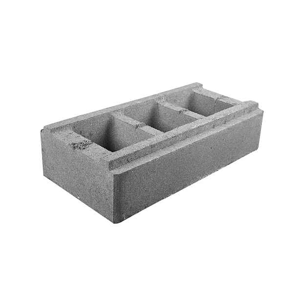Tvárnice plotová DITON VERSO průběžná přírodní 300×600×150 mm