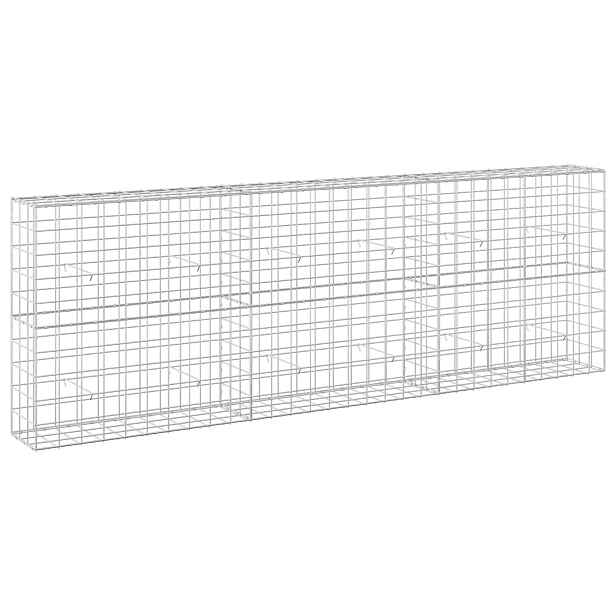 vidaXL Gabion s drátem 5 mm a síťkou 10x10 cm 300x30x100 cm