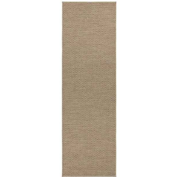 Koberec na terasu 80x150 cm, plochý tkaný šňůra typu sisal