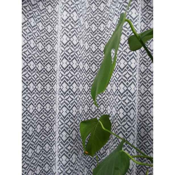 Mg Záclona Geo 35668 Bílá 350x250 cm hotová obšitá Bt M