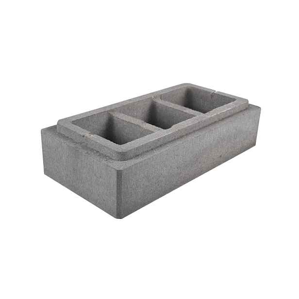 Tvárnice plotová DITON VERSO sloupková přírodní 300×600×150 mm