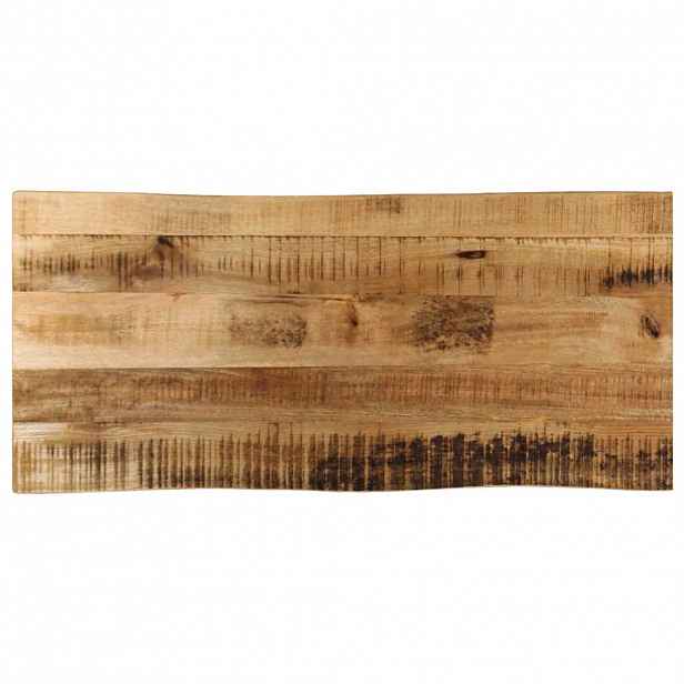 vidaXL Stolní deska živá hrana 100x40x2,5 cm masivní hrubý mangovník