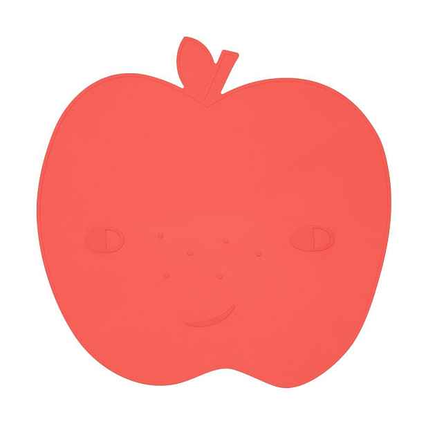 Silikonové dětské prostírání 39x39 cm Apple – OYOY Mini