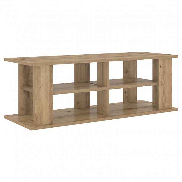 vidaXL Stojan na TV 96 x 35 x 33,5 cm Artisanový dub Dřevěný materiál
