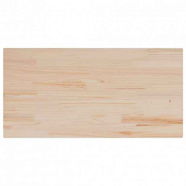 vidaXL Stolní deska 100 x 50 x 1,7 cm obdélníková masivní borové dřevo