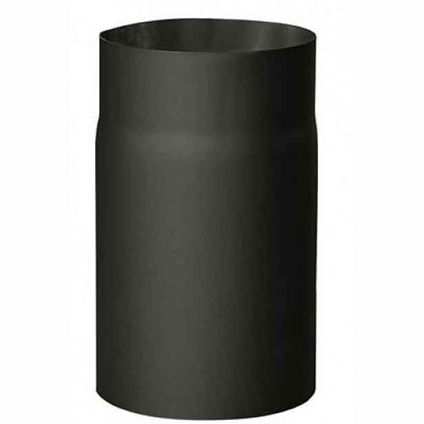 Roura kouřová 120 mm/25 cm, silnostěnné 1,5 mm, černá MA654137