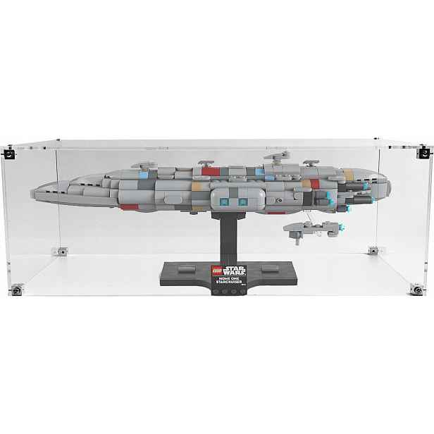 Vitrína Drewlandia pro stavebnici Lego 75405 Star Wars Křižník typu Home One