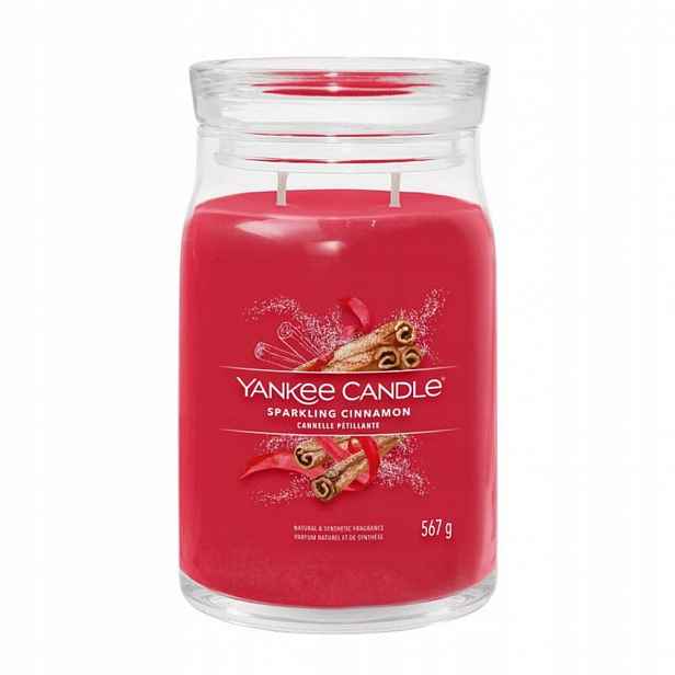 Yankee Candle Sparkling Cinnamon Dva knoty velký 567 g