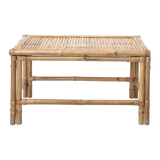 Bambusový zahradní konferenční stolek 60x90 cm Sole – Bloomingville