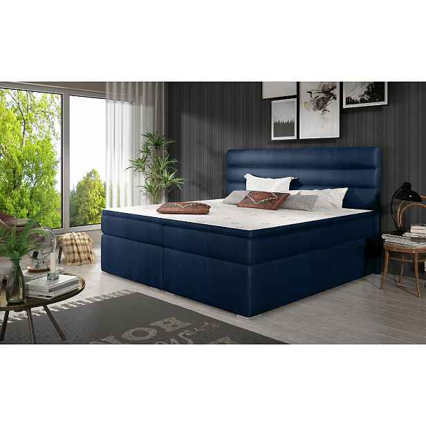 Boxspring Softy Rozměr: 140 x 200 cm, látka: Monolith 77