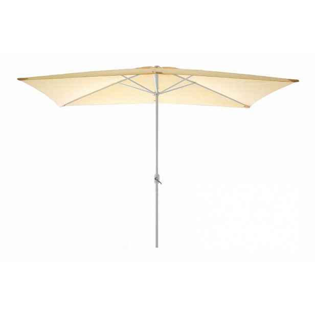 Garthen 6305 Zahradní slunečník - obdélníkový 2x3 m - champagne