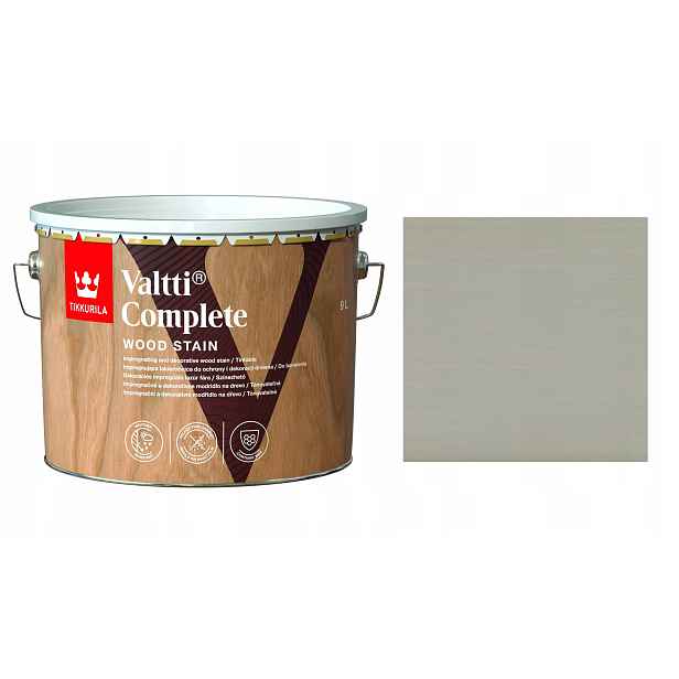 Tikkurila Valtti Complete 9L 5081 Kaste – Rozpouštědlový Lakový Nátěr