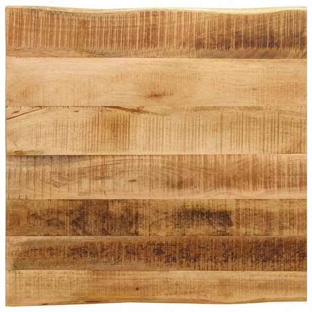 vidaXL Stolní deska živá hrana 60x60x2,5 cm masivní hrubý mangovník