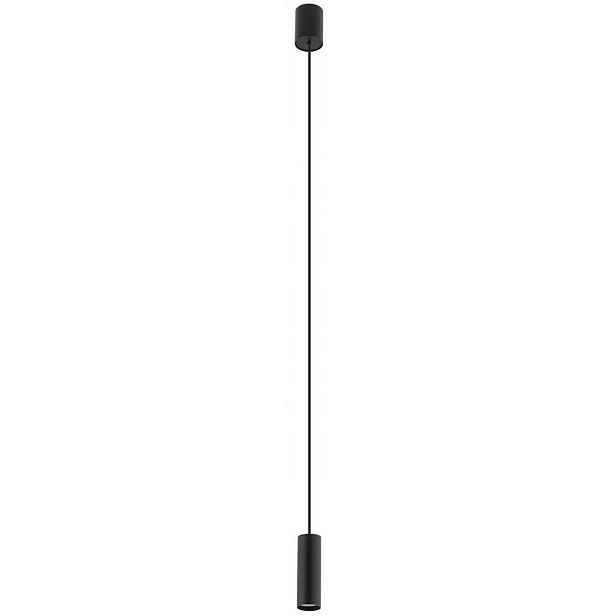 Závěsné svítidlo Fourty S Černé 1xGU10 R35 Nástěnné svítidlo do pokoje do obývacího pokoje